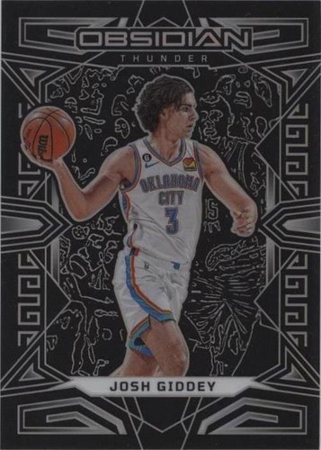 2022-23 Panini Obsidian - Josh Giddey #103