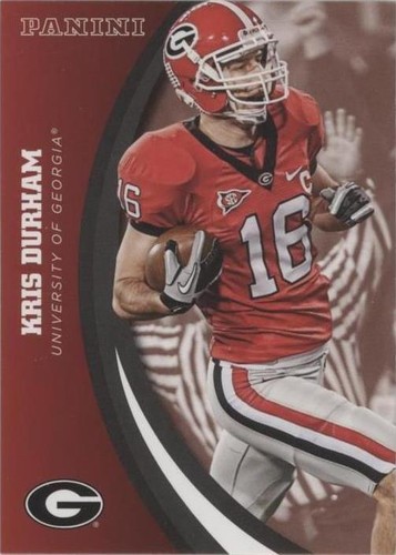 2015 Panini Georgia Bulldogs Kris Durham #42