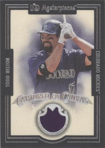 2007 UD Masterpieces - Todd Helton #CC-HE