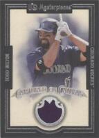 2007 UD Masterpieces - Todd Helton #CC-HE