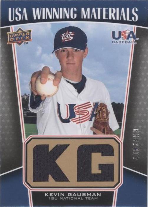 Upper Deck Signature Stars 2009 - Kevin Gausman #UWM-6