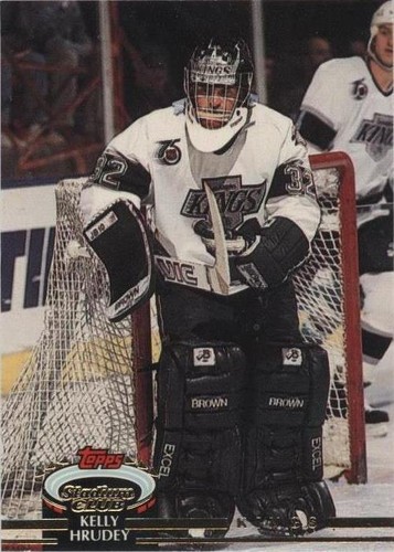 1992-93 Topps Stadium Club - Kelly Hrudey #391
