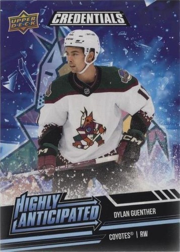 2022-23 Upper Deck Credentials - Dylan Guenther #HA-10