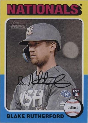 2024 Topps Heritage - Blake Rutherford #240