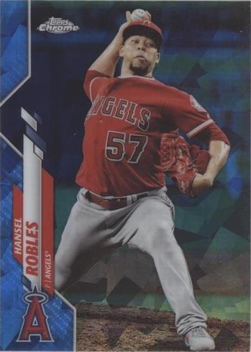2020 Topps Chrome Sapphire Edition - Hansel Robles #339