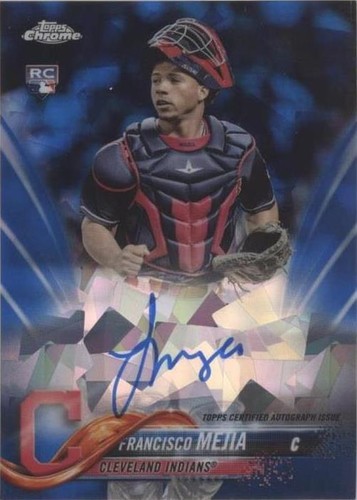 2018 Topps Chrome Sapphire Edition - Francisco Mejia #AC-FM