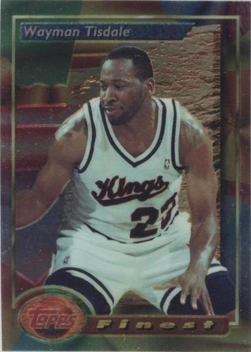 1993-94 Topps Finest - Wayman Tisdale #155