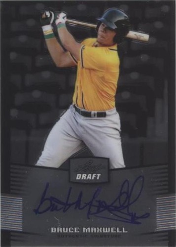2012 Leaf Metal Draft - Bruce Maxwell #BA-BM1
