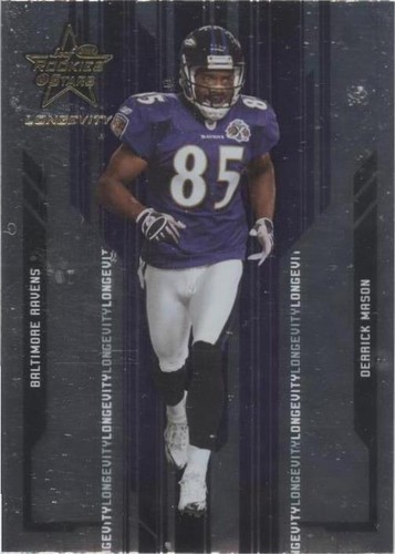 2005 Leaf Rookies & Stars Longevity Derrick Mason #10