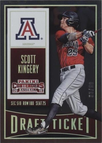 2015 Panini Contenders - Scott Kingery #85