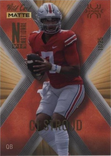2022 Wild Card MATTE National Convention C. J. Stroud #MXPN-8