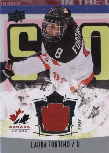 2015 Upper Deck Team Canada Juniors - Laura Fortino #155