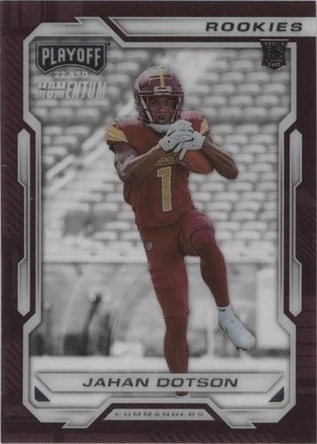 2022 Panini Chronicles Jahan Dotson #PMR-10