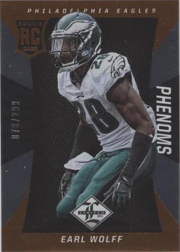 2013 Panini Limited Earl Wolff #184