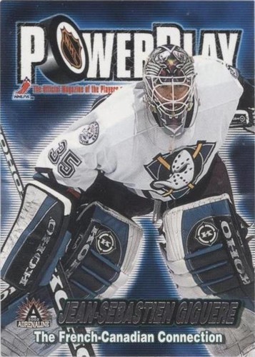 2001-02 Pacific Adrenaline - Jean-Sebastien Giguere #1