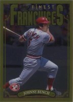 2023 Topps Finest Flashbacks - Johnny Bench #191