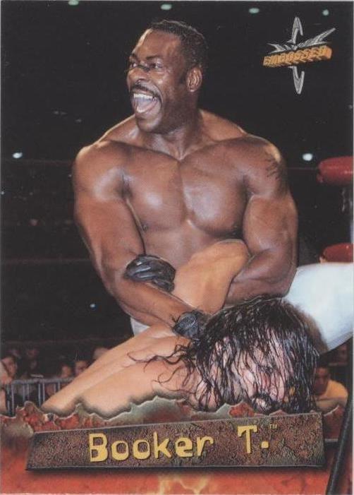 1999 Topps WCW Embossed - Booker T #24