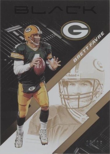 2020 Panini Black Brett Favre #36