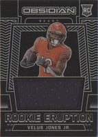 2022 Panini Obsidian Velus Jones Jr. #RE-VJO
