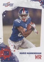 2010 Score Mario Manningham #195