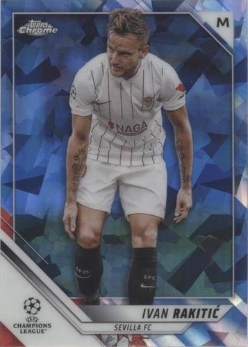 2021-22 Topps Chrome UCL Sapphire Edition Ivan Rakitic #117