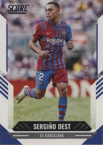 2021-22 Panini Score FIFA Sergino Dest #141