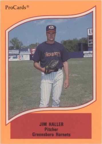 1990 ProCards A & AA Minor League Stars - Jim HALLER #87