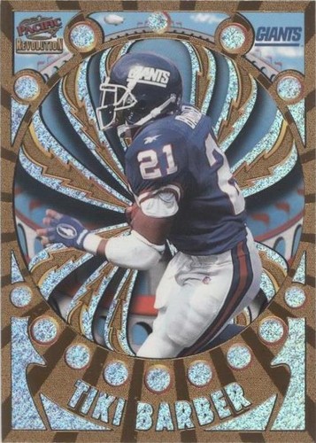 1997 Pacific Revolution Tiki Barber #92