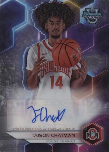 2023-24 Bowman University Best - Taison Chatman #B23-TC