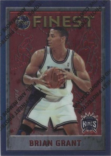 1995-96 Topps Finest - Brian Grant #33