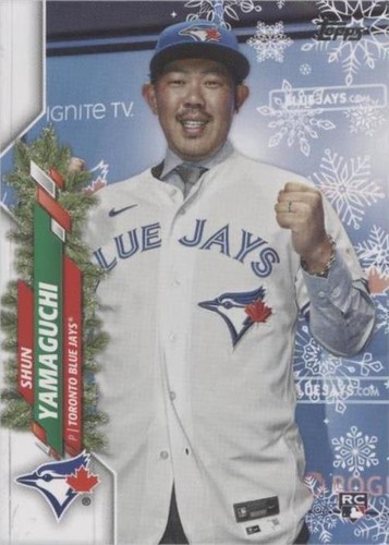 2020 Topps Holiday - Shun Yamaguchi #HW93