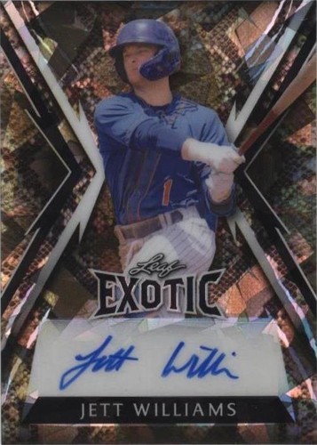 2023 Leaf Exotic - Jett Williams #BA-JW2