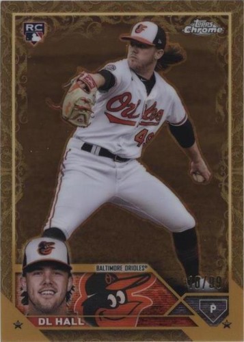 2023 topps gilded baseball dl hall auto /25 | eBay