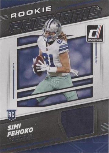 2021 Panini Donruss Simi Fehoko #RPJ-SFE
