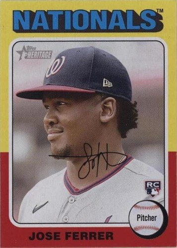 2024 Topps Heritage - Jose Ferrer #423