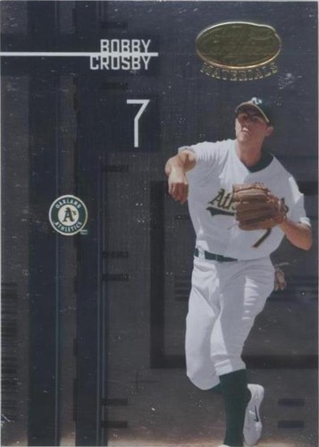 2005 Leaf Certified Materials - Bobby Crosby #18
