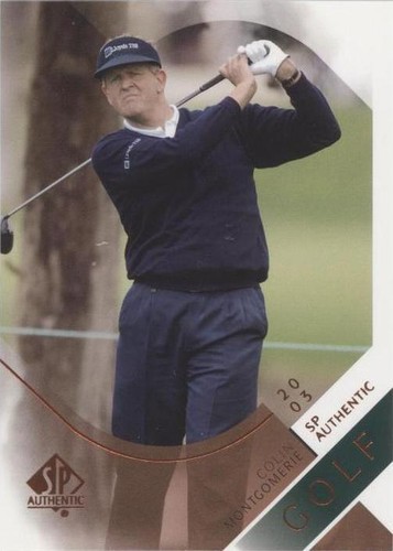 2003 SP Authentic - Colin Montgomerie #7SPA