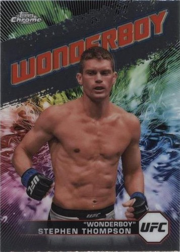 2024 Topps Chrome UFC - Stephen Thompson #AKA-12