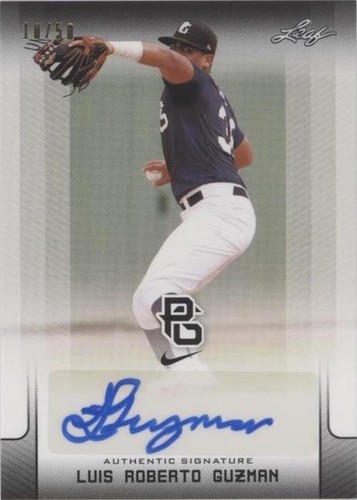 2017 Leaf Perfect Game National Showcase - Luis Roberto Guzman #BA-LG1