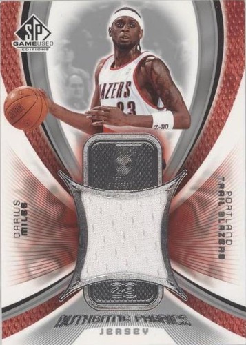 2005-06 SP Game Used Edition - Darius Miles #AF-DM