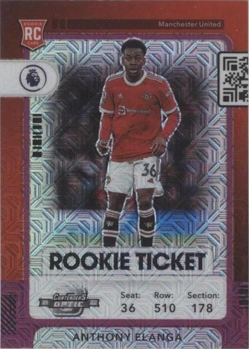 2021-22 Panini Chronicles Anthony Elanga #298