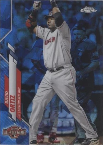 2020 Topps Chrome Update Series Sapphire Edition - David Ortiz #U-124