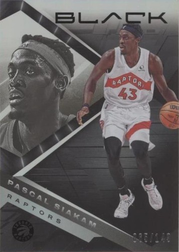 2021-22 Panini Black - Pascal Siakam #15