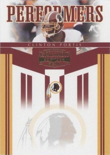 2006 Donruss Gridiron Gear Clinton Portis #PR-48