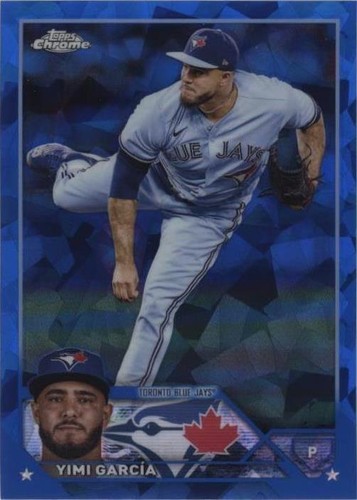 2023 Topps Chrome Update Series Sapphire Edition - Yimi Garcia #USCS235