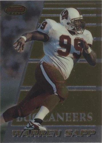 1996 Bowman's Best Warren Sapp #48