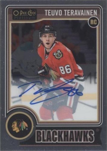2014-15 O-Pee-Chee Platinum - Teuvo Teravainen #RA-8