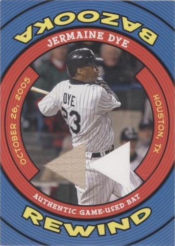 2006 Topps Bazooka - Jermaine Dye #BR-JD