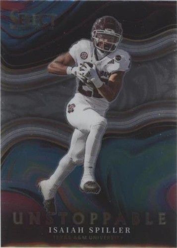 2022 Panini Select Draft Picks Isaiah Spiller #US-IS
