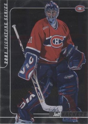 2000-01 In the Game Be A Player Signature Series - Jeff Hackett #173